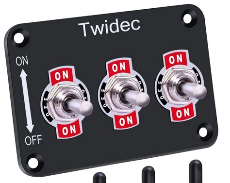 toggle switch mounting plate.